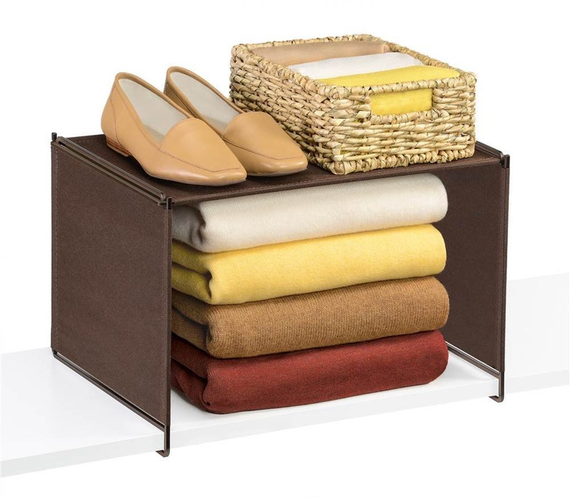 Lynk 640121 Vela Closet Organizer Extra Shelf-Bronze (17.1 L x 10.9 W x 10.9 H) - Image 2